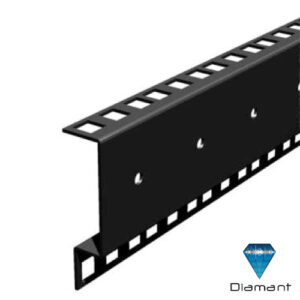 RIEL PARA RACK DE 45 ESPACIOS PERFORACIONES CUADRADAS
