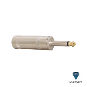CONECTOR PLUG 6.3 MONO METALICO JUMBO
