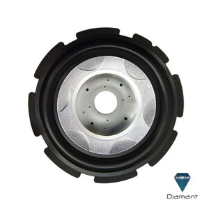 CONO POLIPROPILENO 12" A 2" CROMADO