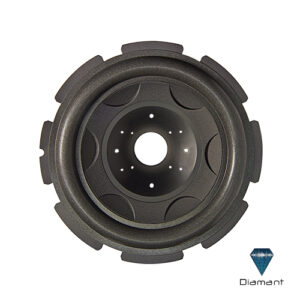 CONO POLIPROPILENO 12" A 2" NEGRO